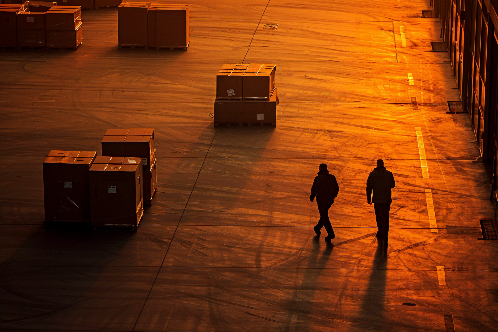 Secure truck parking and storage facilities. Rush Truck Park in Phoenix, Arizona
